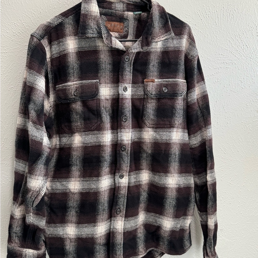 Orvis Flannel Plaid Button-Up - Perfect for Fall and Winter.